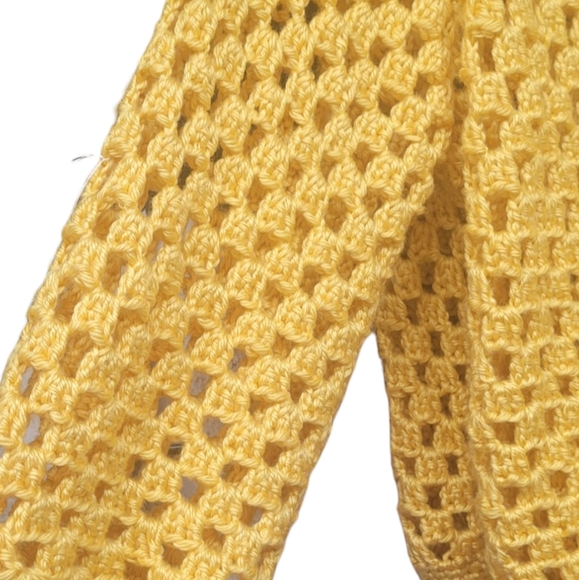 Handmade Crochet Sweater - Picture 2 of 3